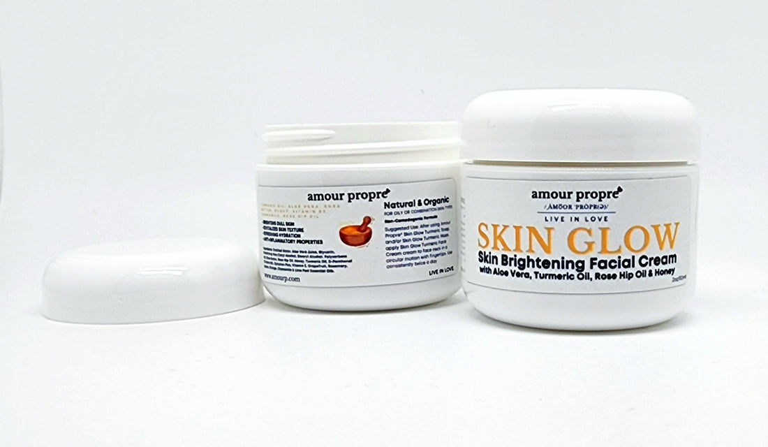 SKIN GLOW: Skin Brightening Turmeric Facial Foaming Face Care Solution