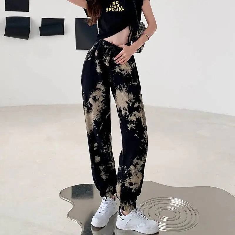 Women's Casual Harem Loose Straight Pants