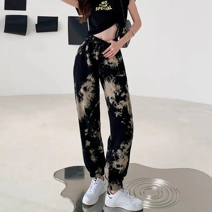 Women's Casual Harem Loose Straight Pants
