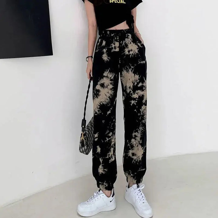 Women's Casual Harem Loose Straight Pants