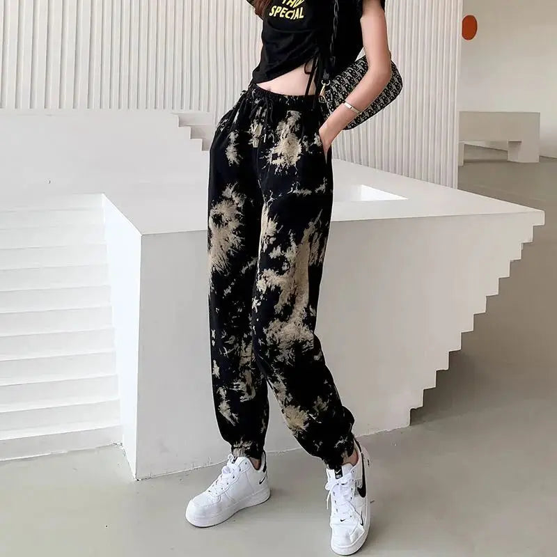 Women's Casual Harem Loose Straight Pants