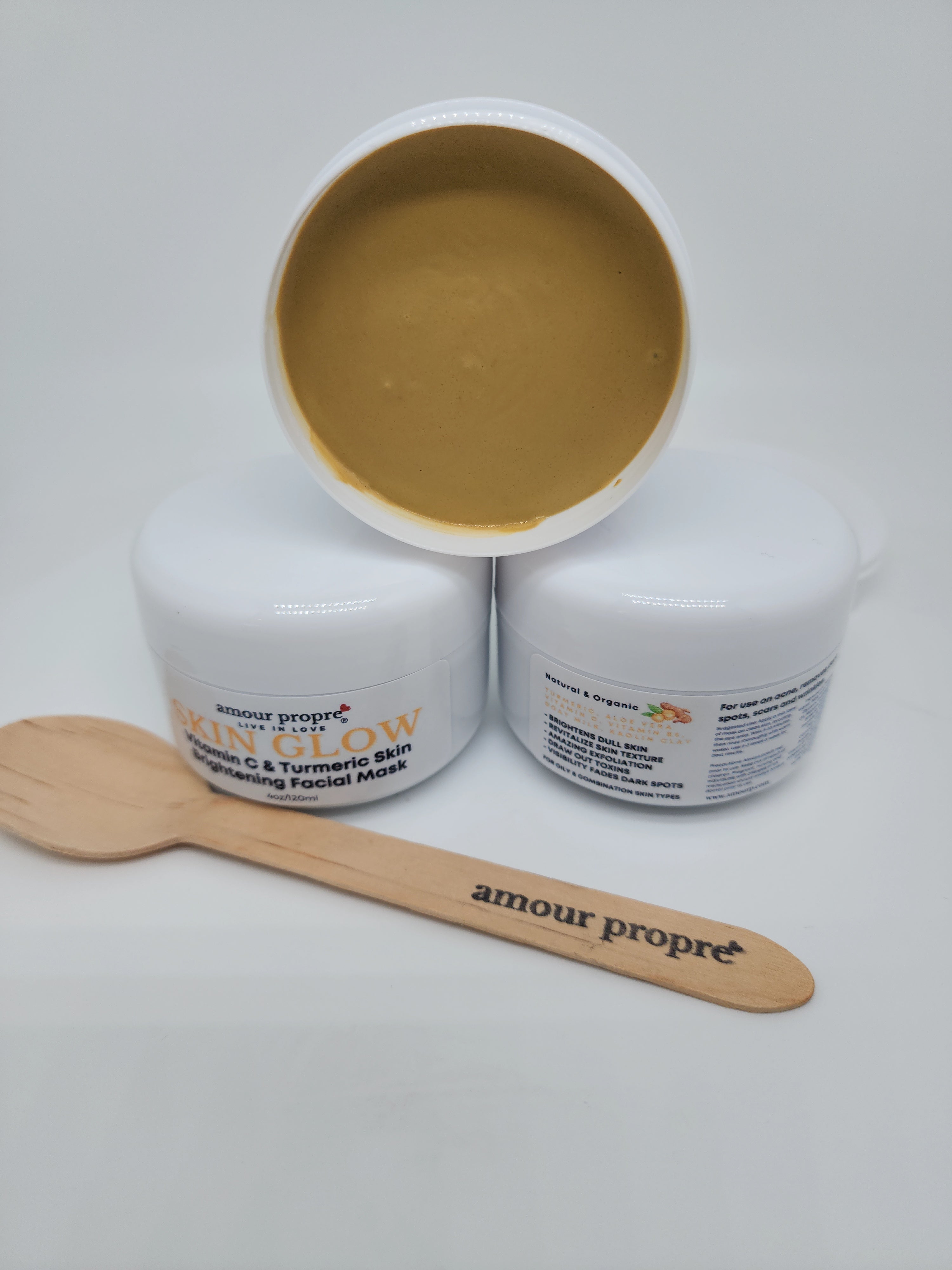 SKIN GLOW: Skin Brightening Turmeric Facial Foaming Face Care Solution