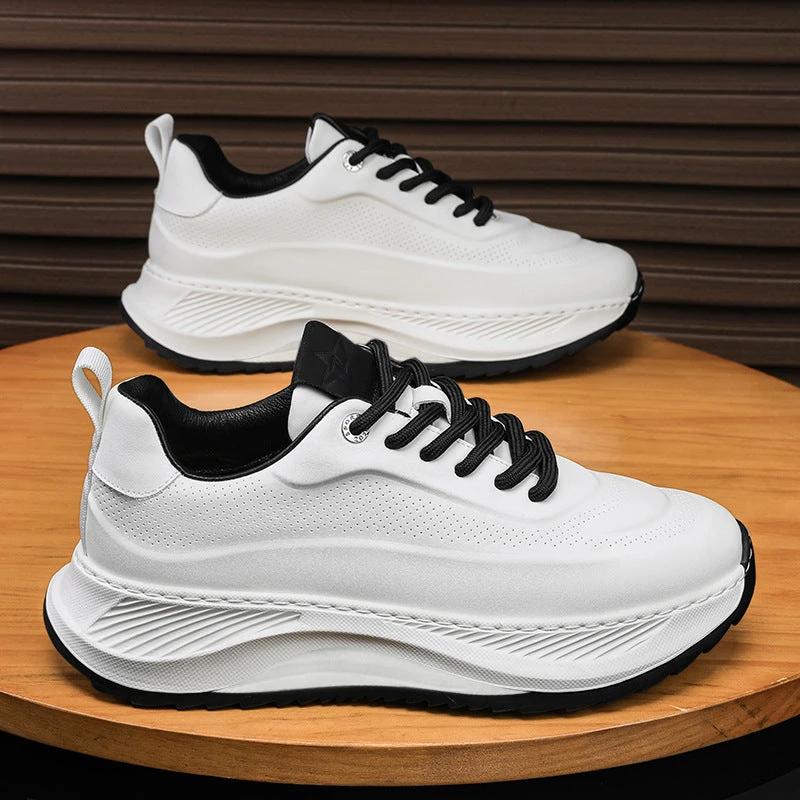 Men's Casual Thick-Soled Breathable Sneakers