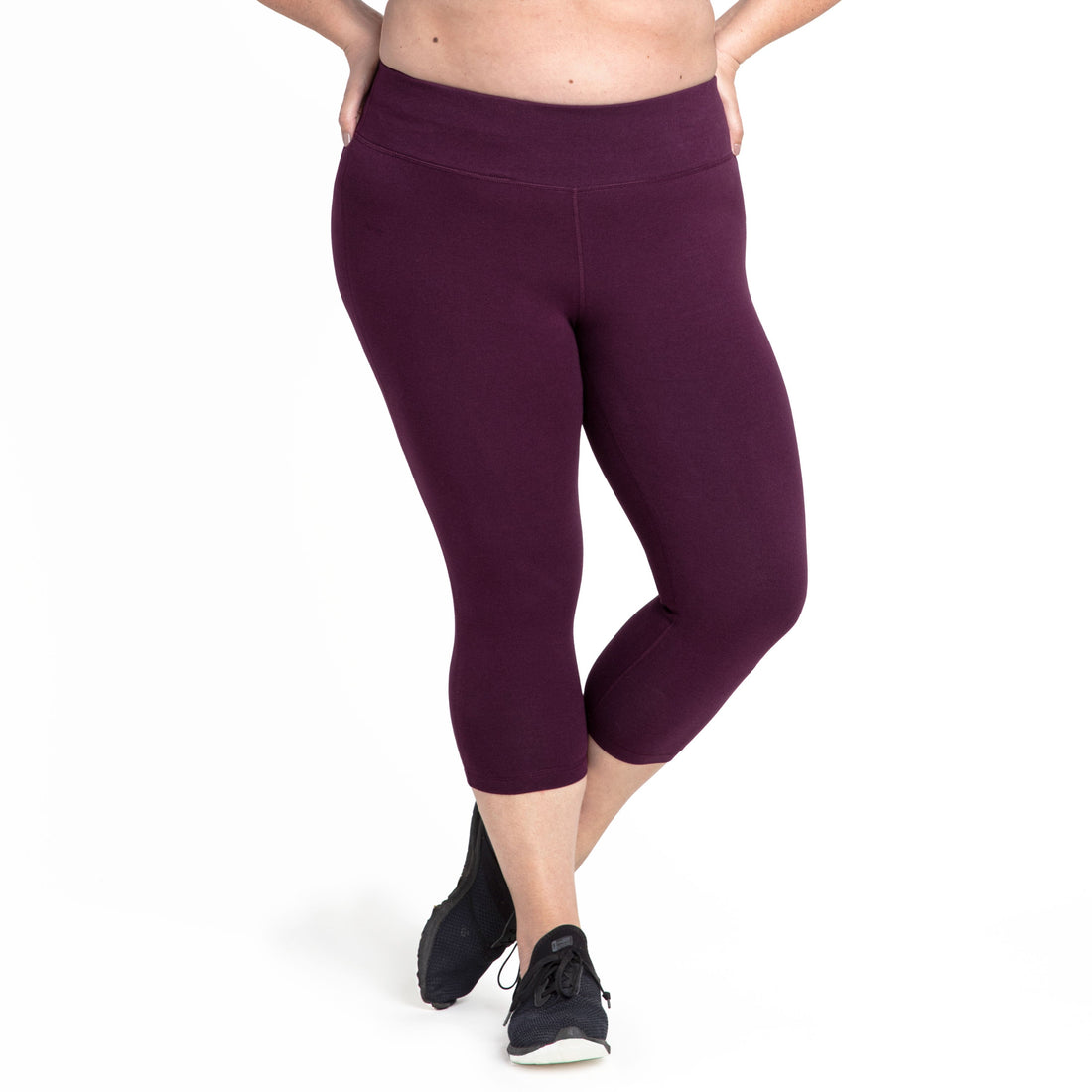 Women's Basic Capri Leggings