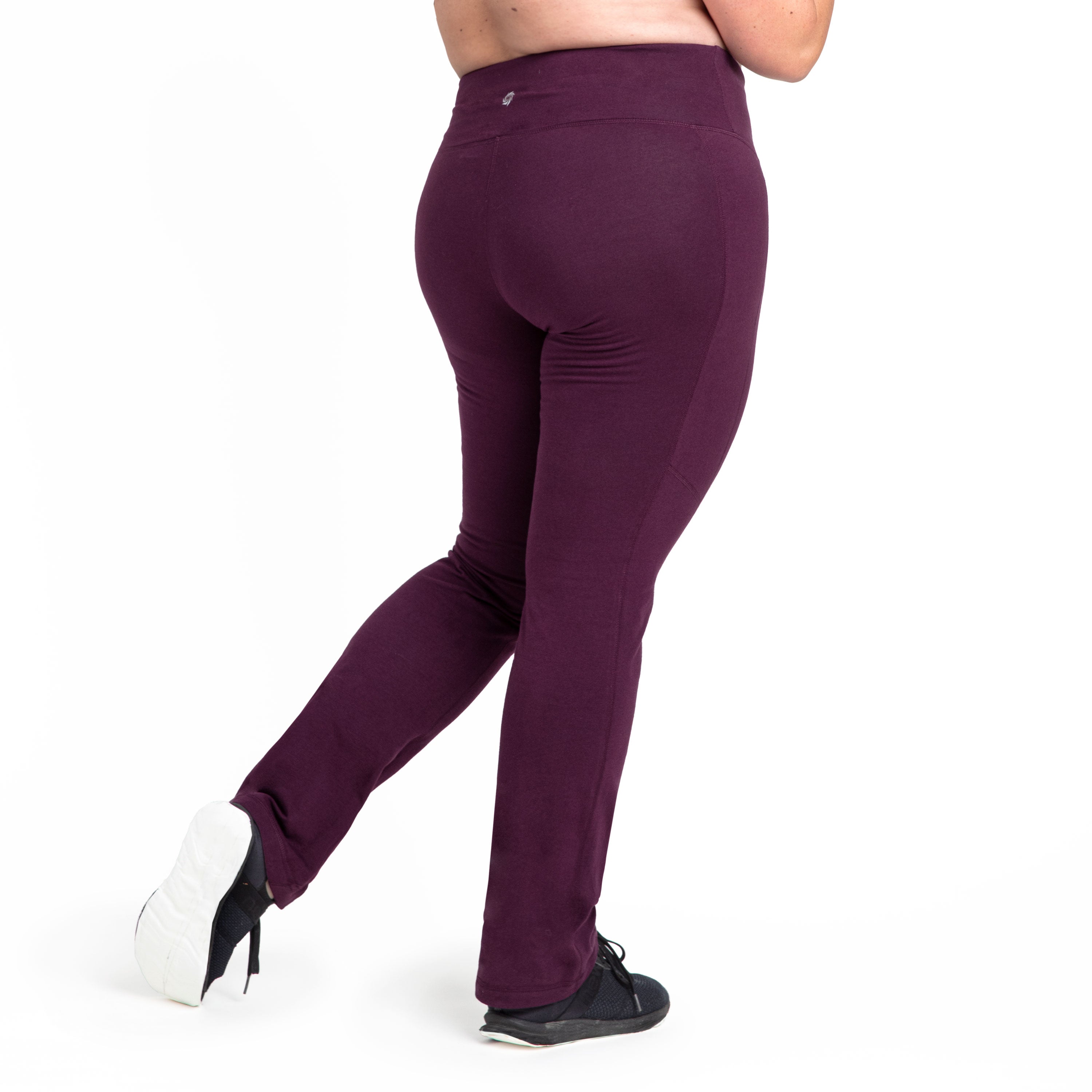 Women's Basic Compression Bootcut Leggings