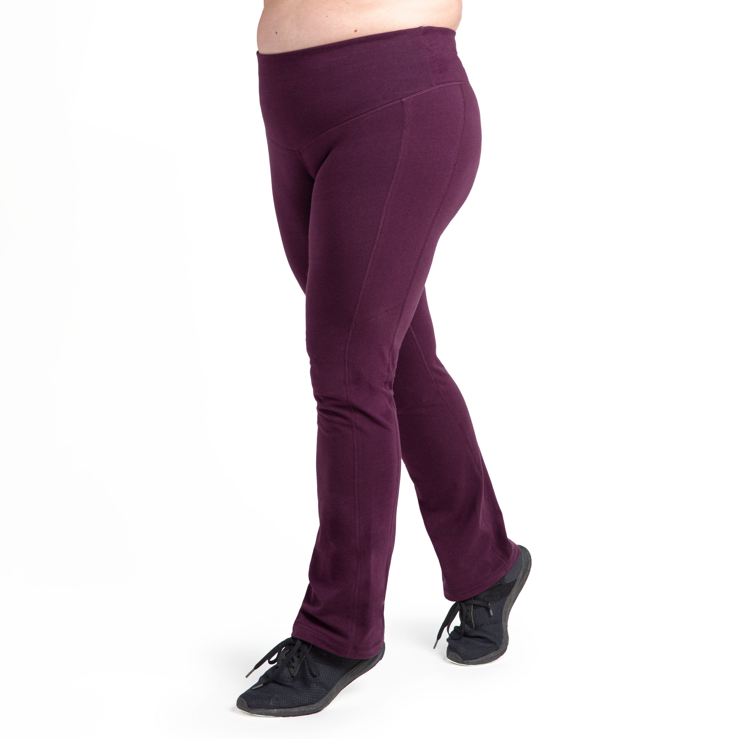 Women's Basic Compression Bootcut Leggings