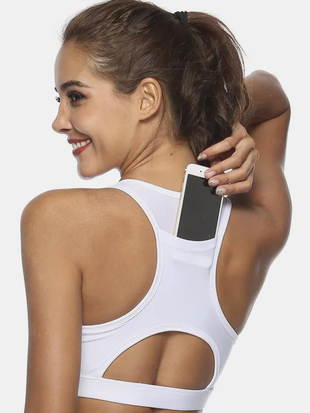 Women's Cutout Scoop Neck Active Tank