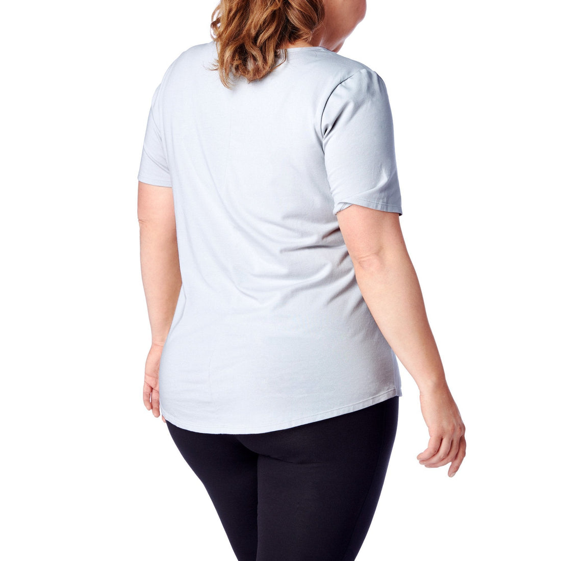 Women's Black Plus Size T-Shirt