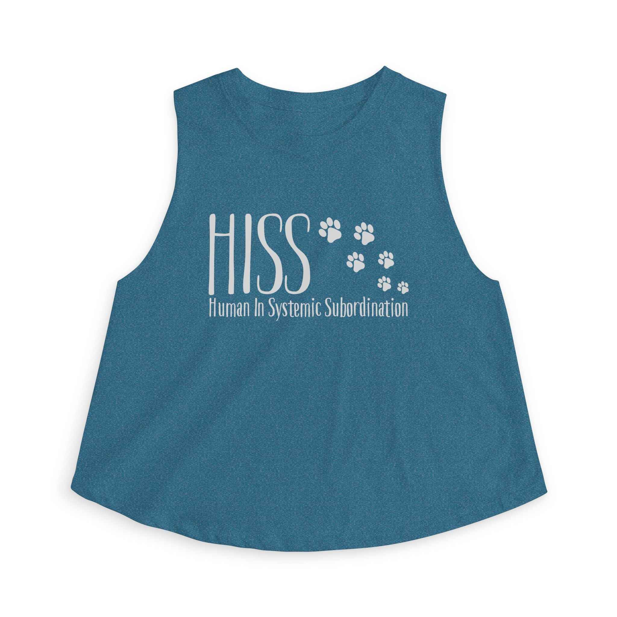 Women's HISS Cat Crop Top