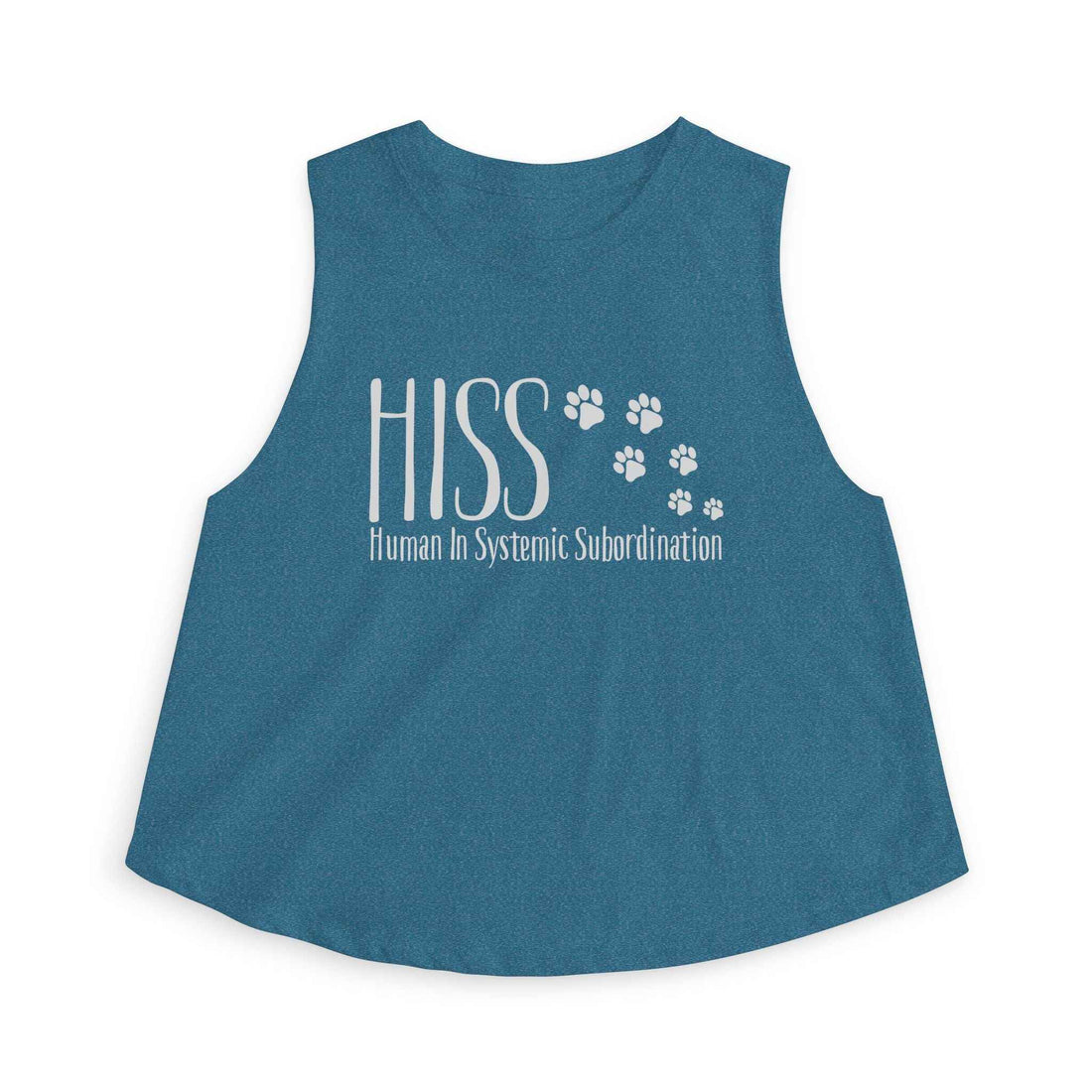 Women's HISS Cat Crop Top