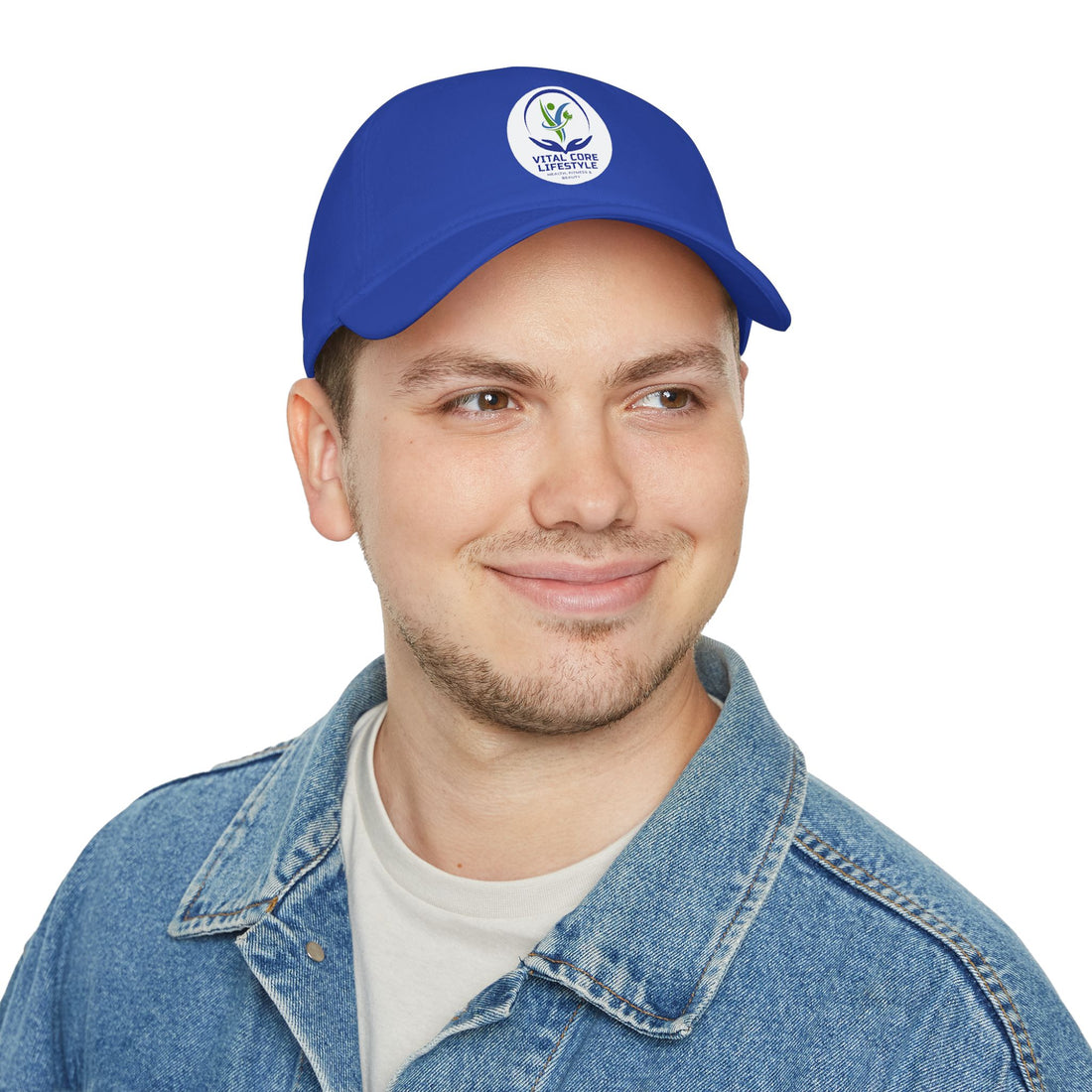 Low Profile Baseball Cap — "Vital Core Lifestyle" Embroidered Logo Hat