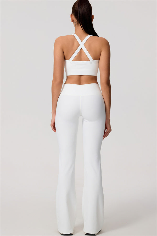 Women's The Daze Sports Bra Flared Leggings 2-Piece Set