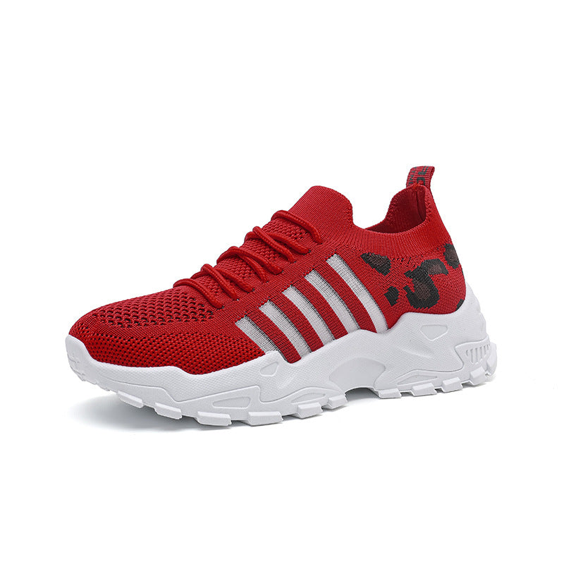 Women's Breathable Mesh Sports Sneakers - Lightweight Non-Slip Running Shoes