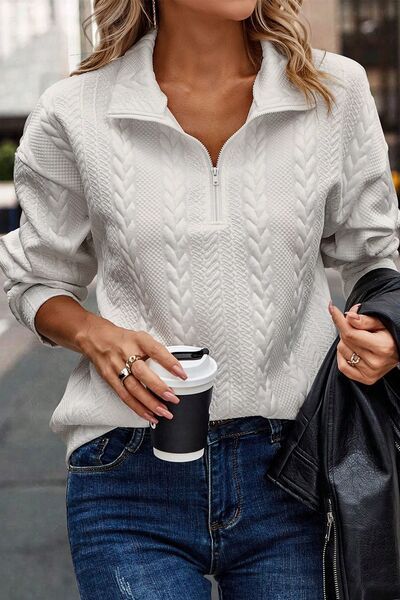 Women's Casual Versatile Pullover Long Sleeve Knit Top