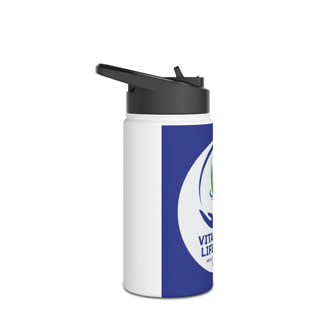 Vital Core Lifestyle Stainless Steel Water Bottle, Standard Lid