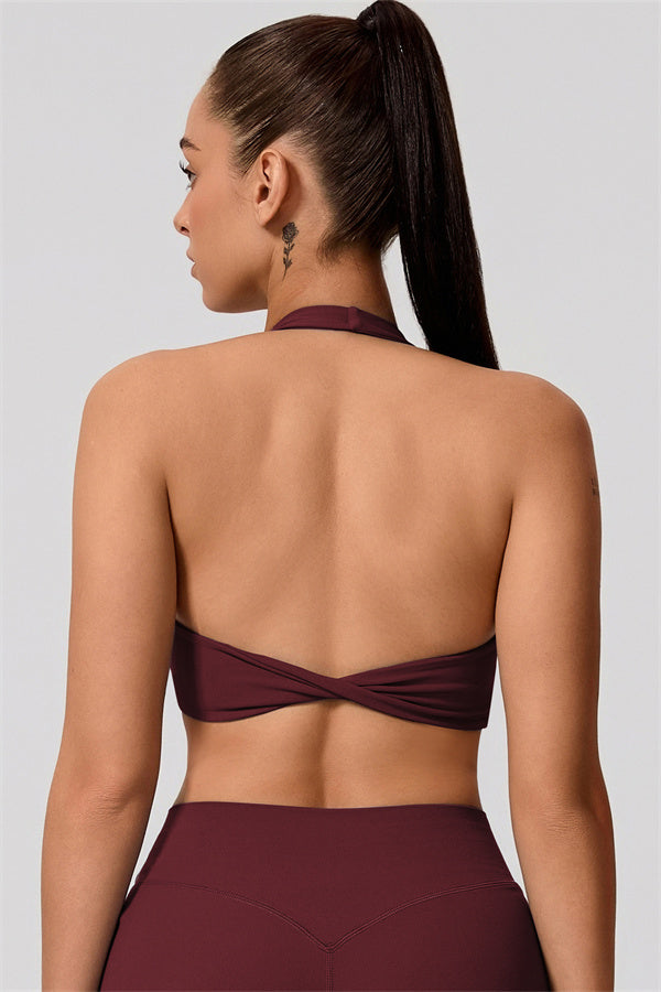 The Nestle Women's Sports Bra Straight Leg Pants 2-Piece Set