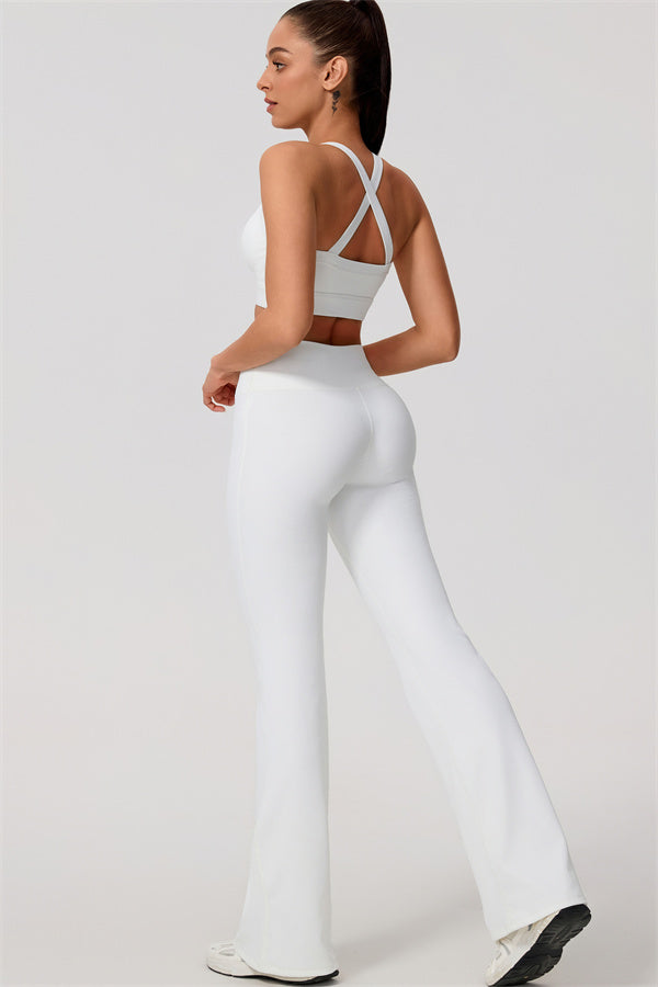 Women's The Daze Sports Bra Flared Leggings 2-Piece Set