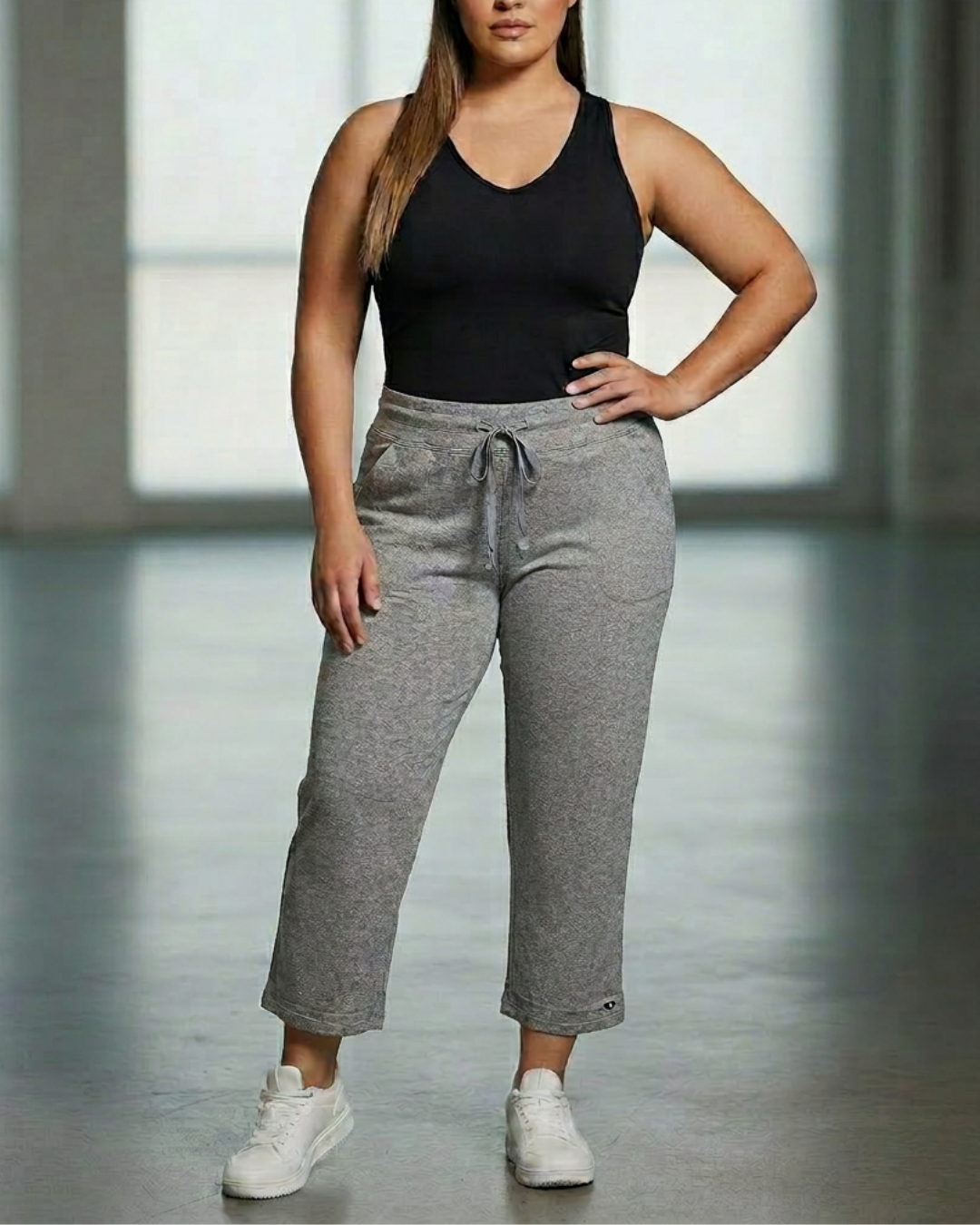 Women's Plus Relaxed Capri