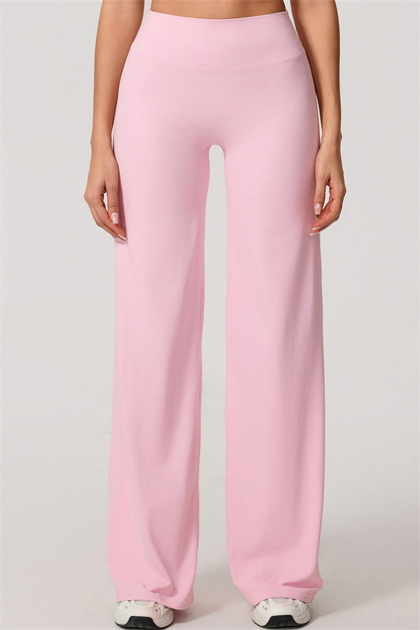 The Nestle Women's Sports Bra Straight Leg Pants 2-Piece Set
