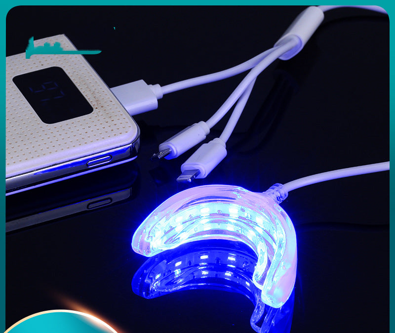 Smart LED Teeth Whitening Portable USB Charging Led Blue Light Dental Device Equipment