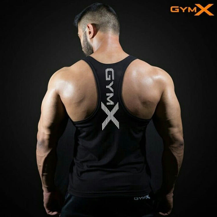 Men's Muscle Tank  Quick Drying Top T-shirt