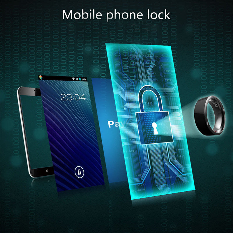 NFC Smart Ring Wearable Fitness Device Tracker