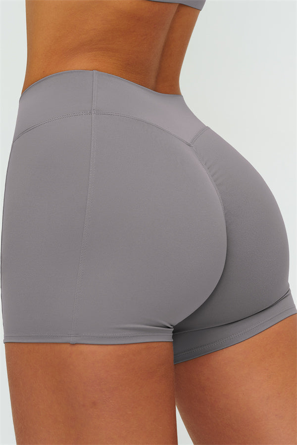 Women's The Lushness Long Sleeve Crop Top Shorts 2-Piece Set