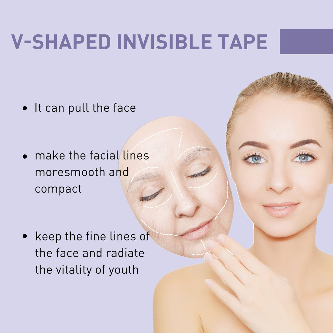 Firming Anti-Wrinkle Fading Invisible Lifting Tightening Mask