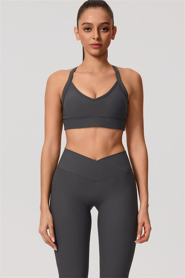 Women's The Daze Sports Bra Flared Leggings 2-Piece Set