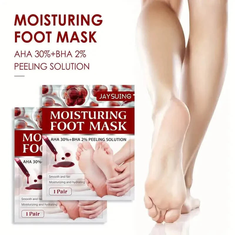 JAYSUING AHA 30% BHA 2% 5-Pack: Peeling Solution Foot Mask