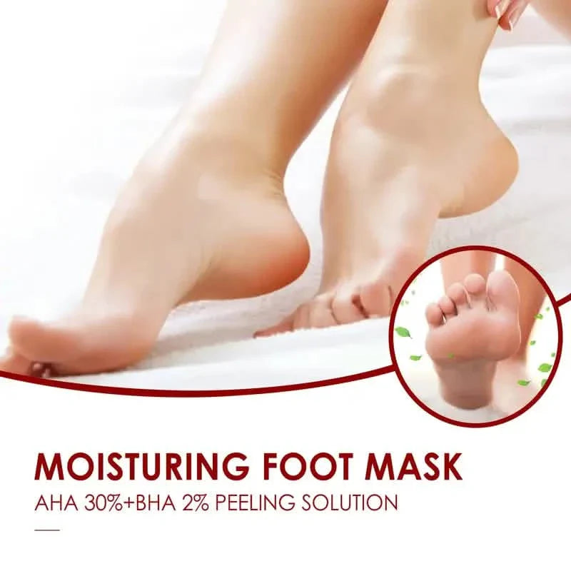 JAYSUING AHA 30% BHA 2% 5-Pack: Peeling Solution Foot Mask