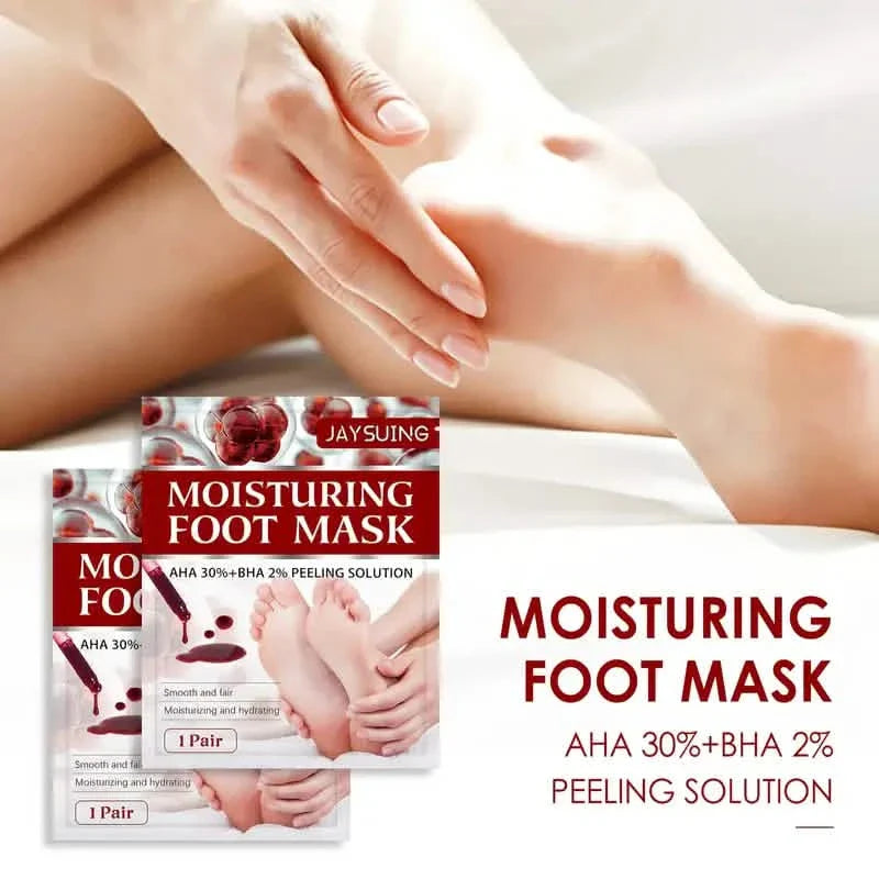 JAYSUING AHA 30% BHA 2% 5-Pack: Peeling Solution Foot Mask