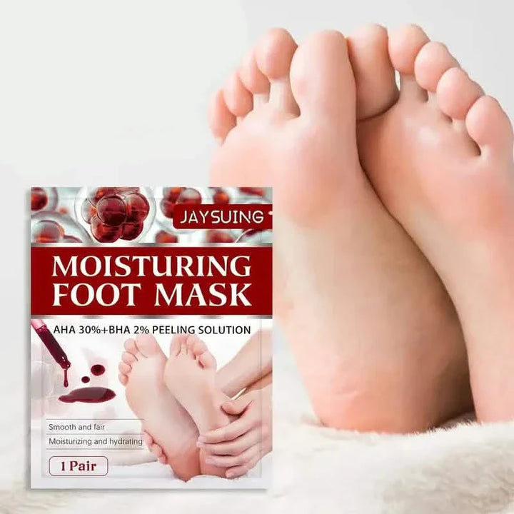 JAYSUING AHA 30% BHA 2% 5-Pack: Peeling Solution Foot Mask