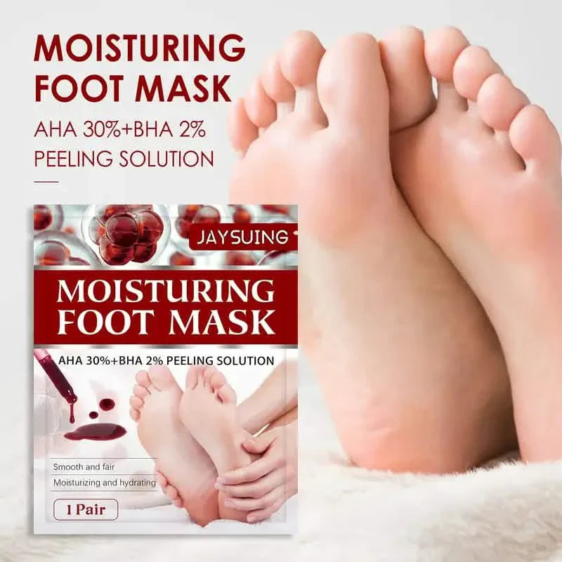 JAYSUING AHA 30% BHA 2% 5-Pack: Peeling Solution Foot Mask