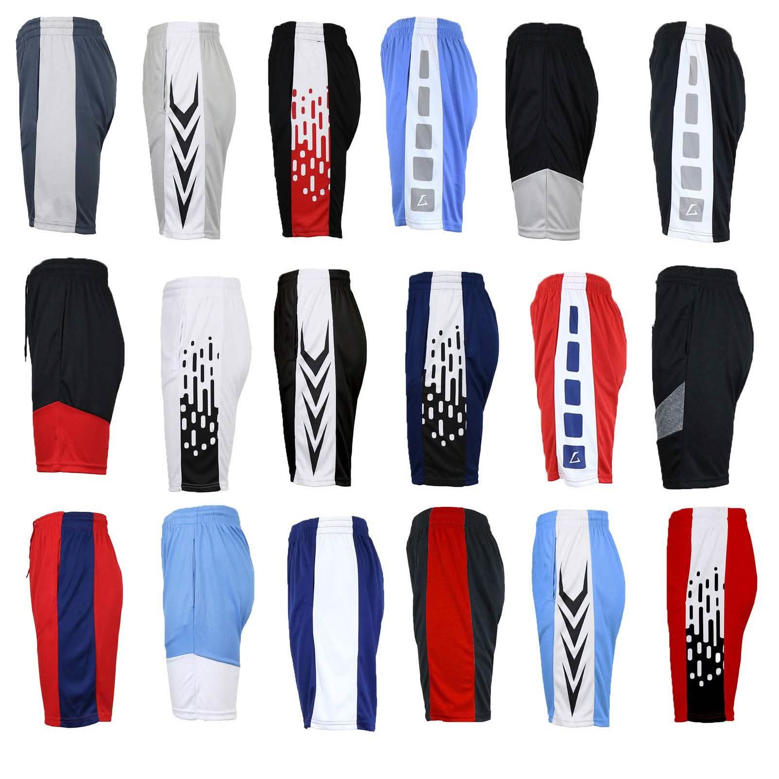 5-Pack: Men's Mystery Workout Shorts