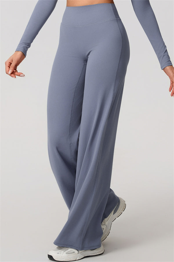 The Nestle Women's Sports Bra Straight Leg Pants 2-Piece Set