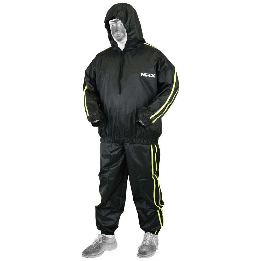 MRX Men's Sauna Sweat Suit Weight Loss Slimming Gym Training Boxing MMA