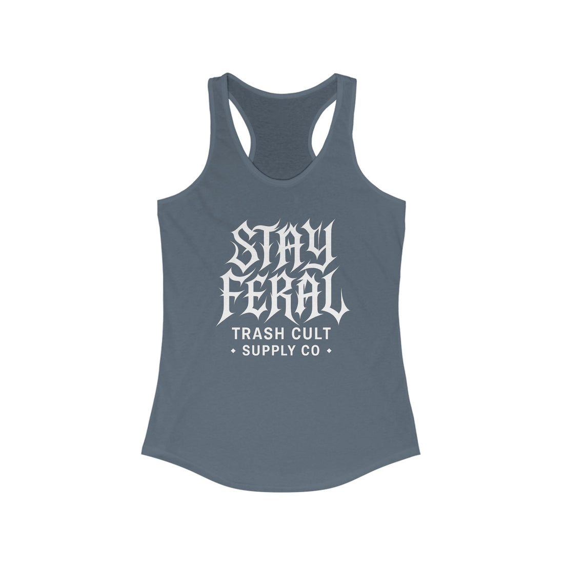 Women's Stay Feral Racerback Workout Tank Top