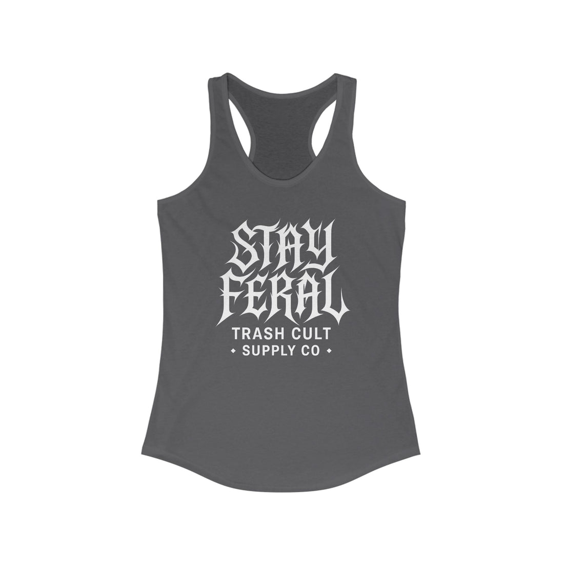 Women's Stay Feral Racerback Workout Tank Top