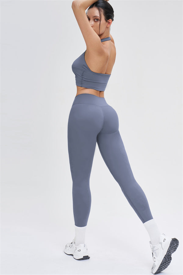 Women's The Stride Crop Top Isabella Leggings 2-Piece Set