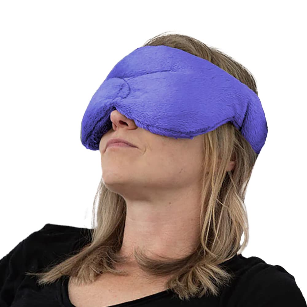 Eye Pillow Hot/Cold Aromatherapy Rectangular Shaped with 12 Herbs & Essential Oil