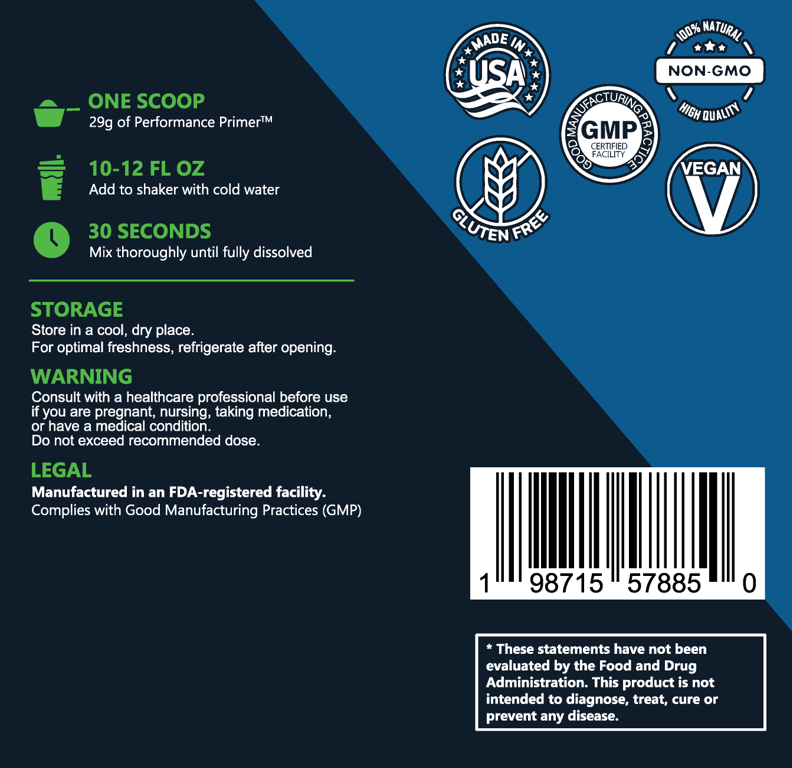 Training Tonic Performance Primer-matcha