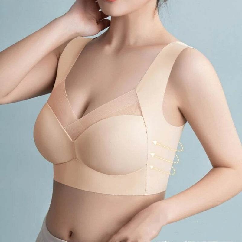 Women's Seamless Shockproof Sports Bra for Yoga