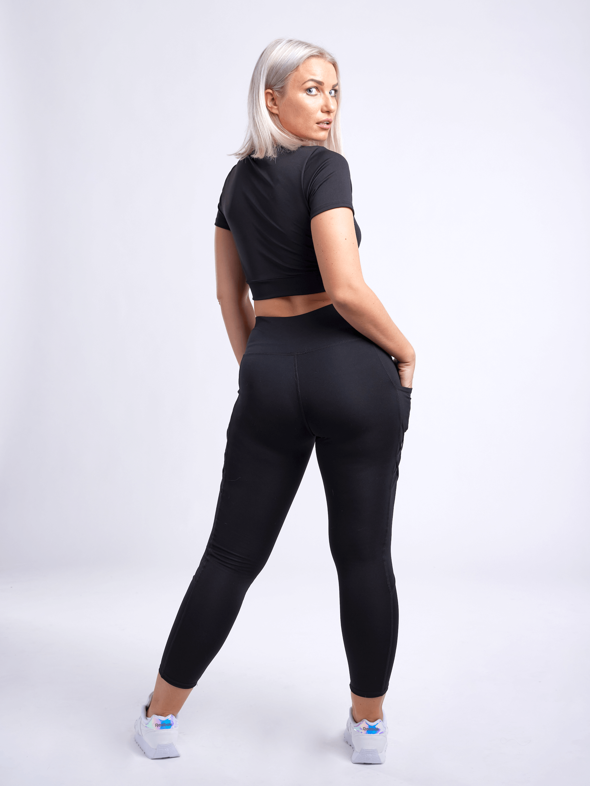 JupiterGear Women's Short-Sleeve Workout Crop Top