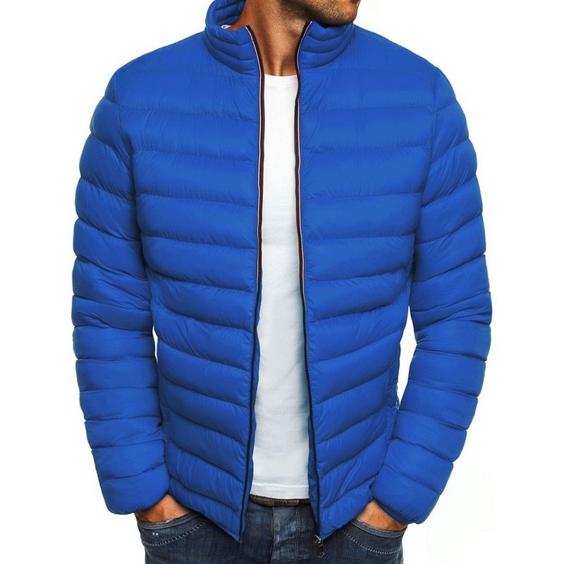 Men's Bright Colored Puffer Jacket