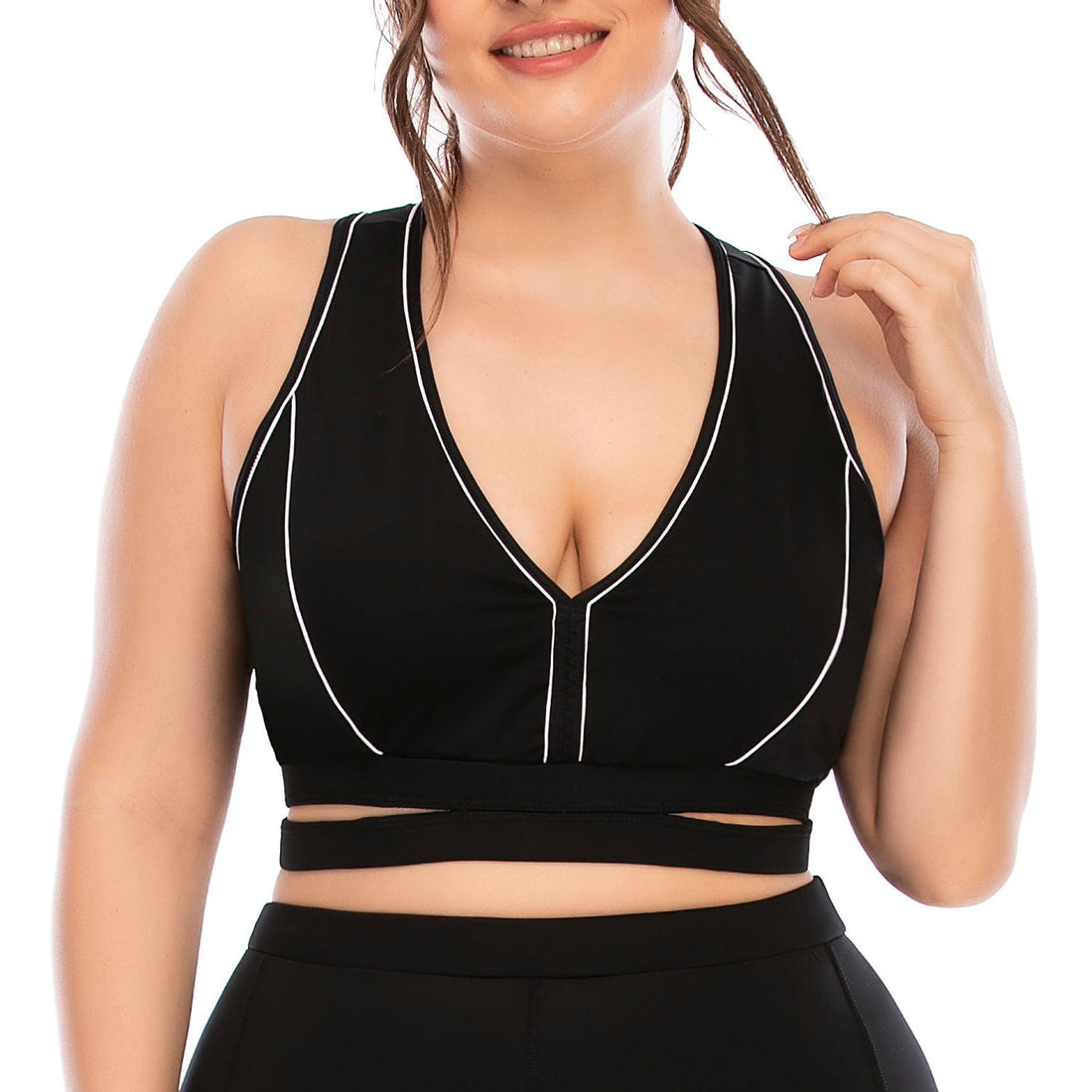 Women's Workout Yoga Suits Plus Size