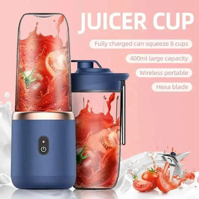 Blue Portable Juicer Sports Portable Juicer Cup