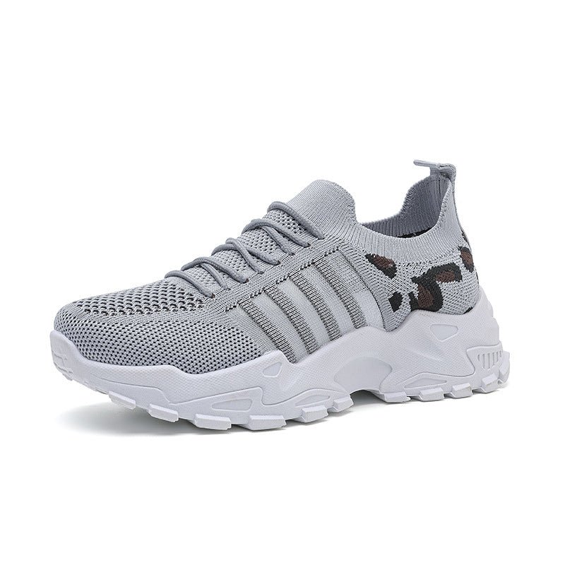 Women's Breathable Mesh Sports Sneakers - Lightweight Non-Slip Running Shoes