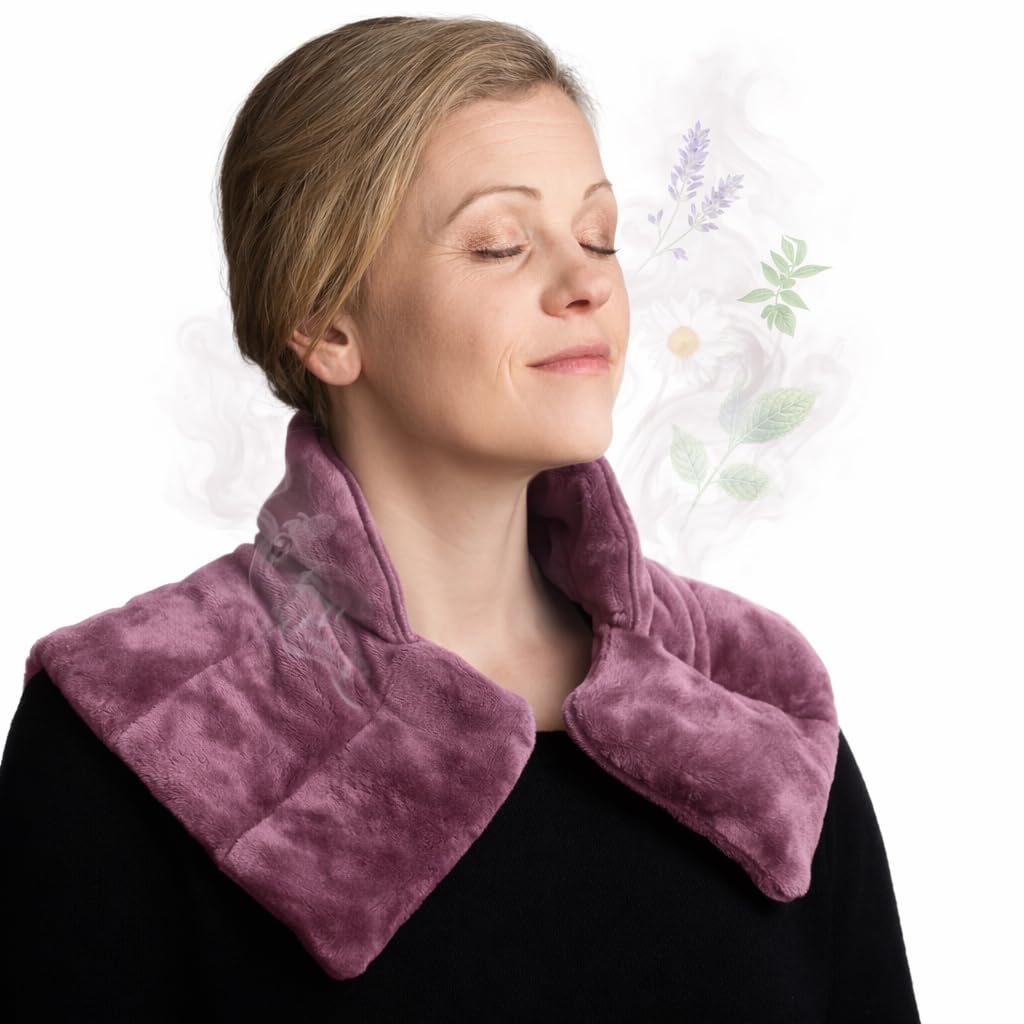 Soothing Herbal Neck & Shoulder Wrap – Hot/Cold Aromatherapy