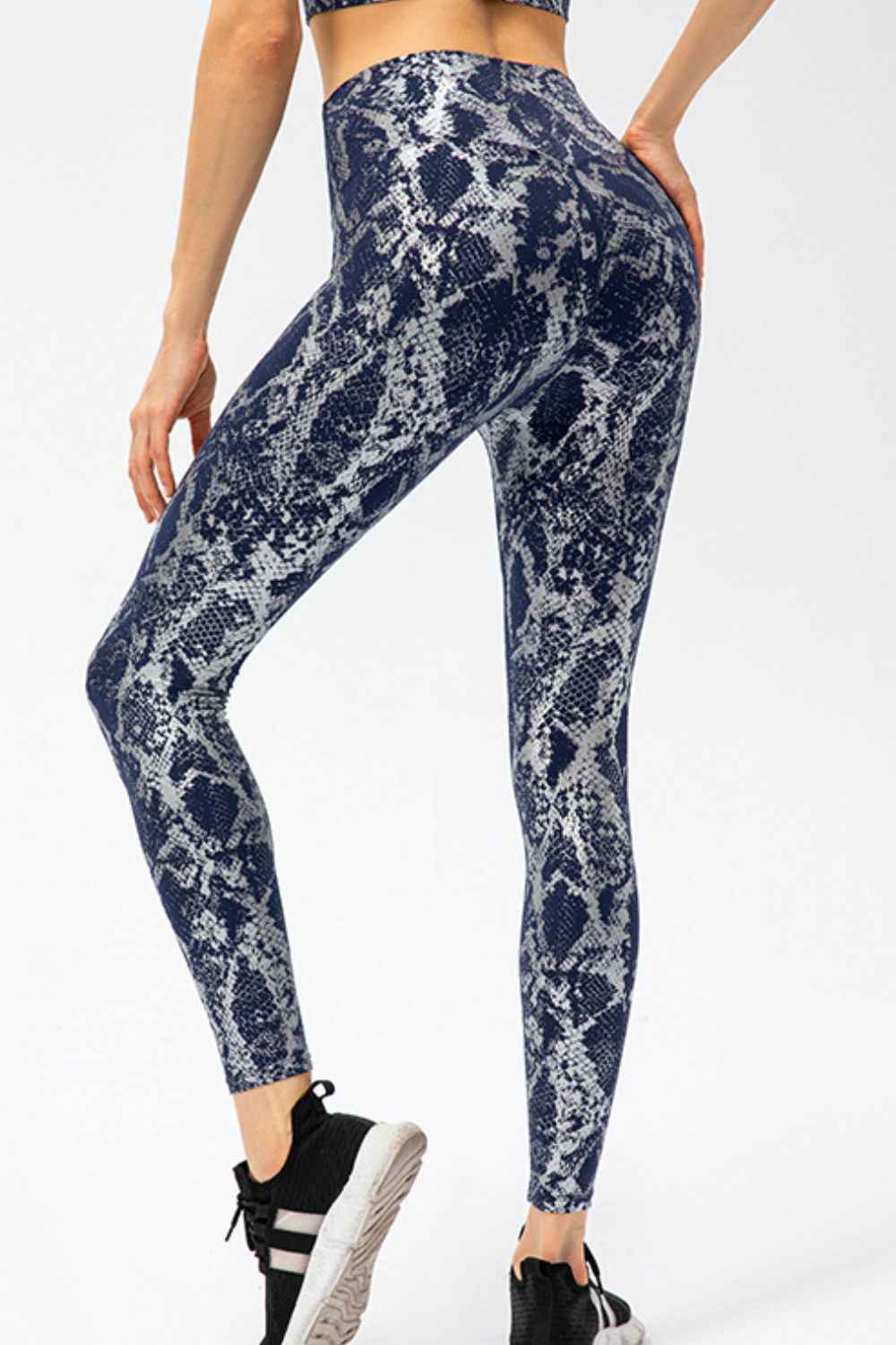 Women's Slim Fit Animal Print Sports Leggings
